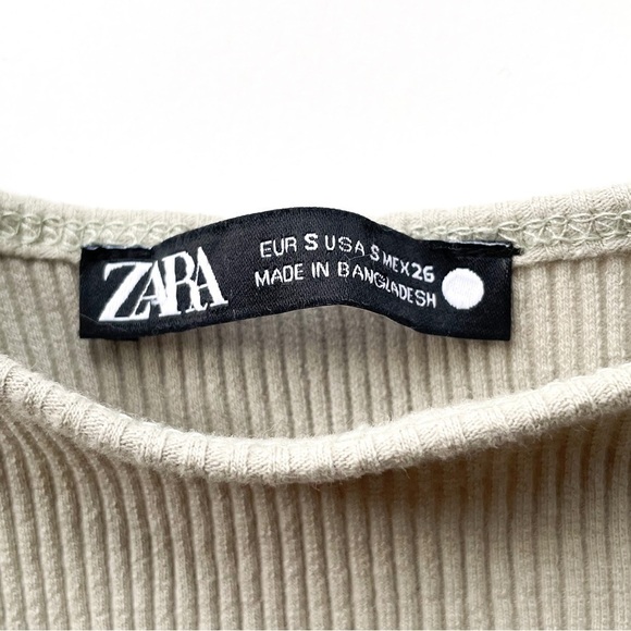 Zara Sage Crop Top - Picture 5 of 9